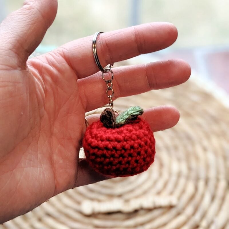 Apple Key Chain