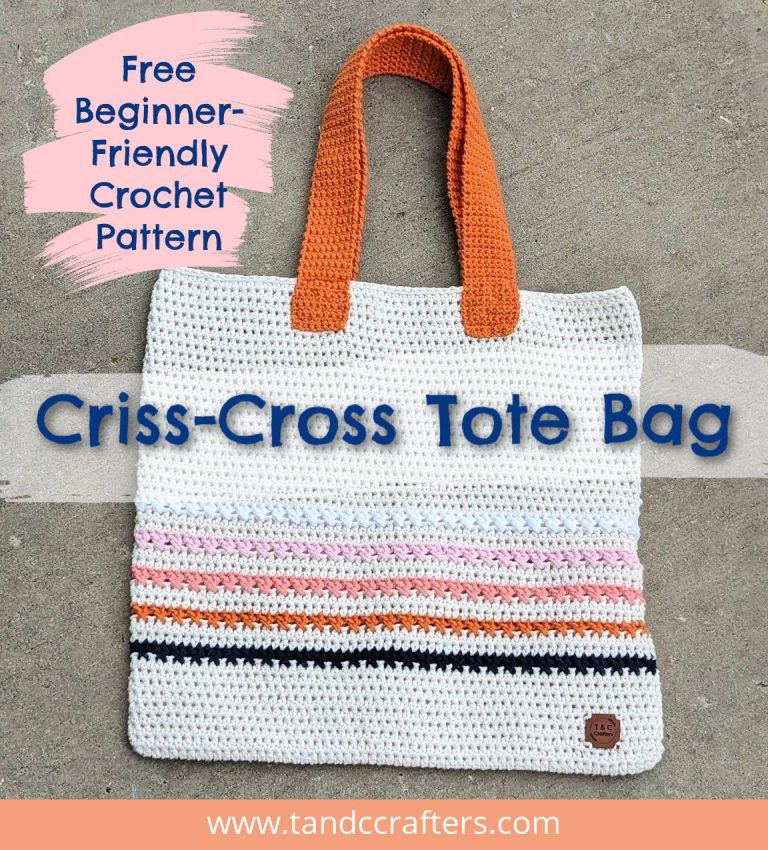 Criss-Cross Tote Bag