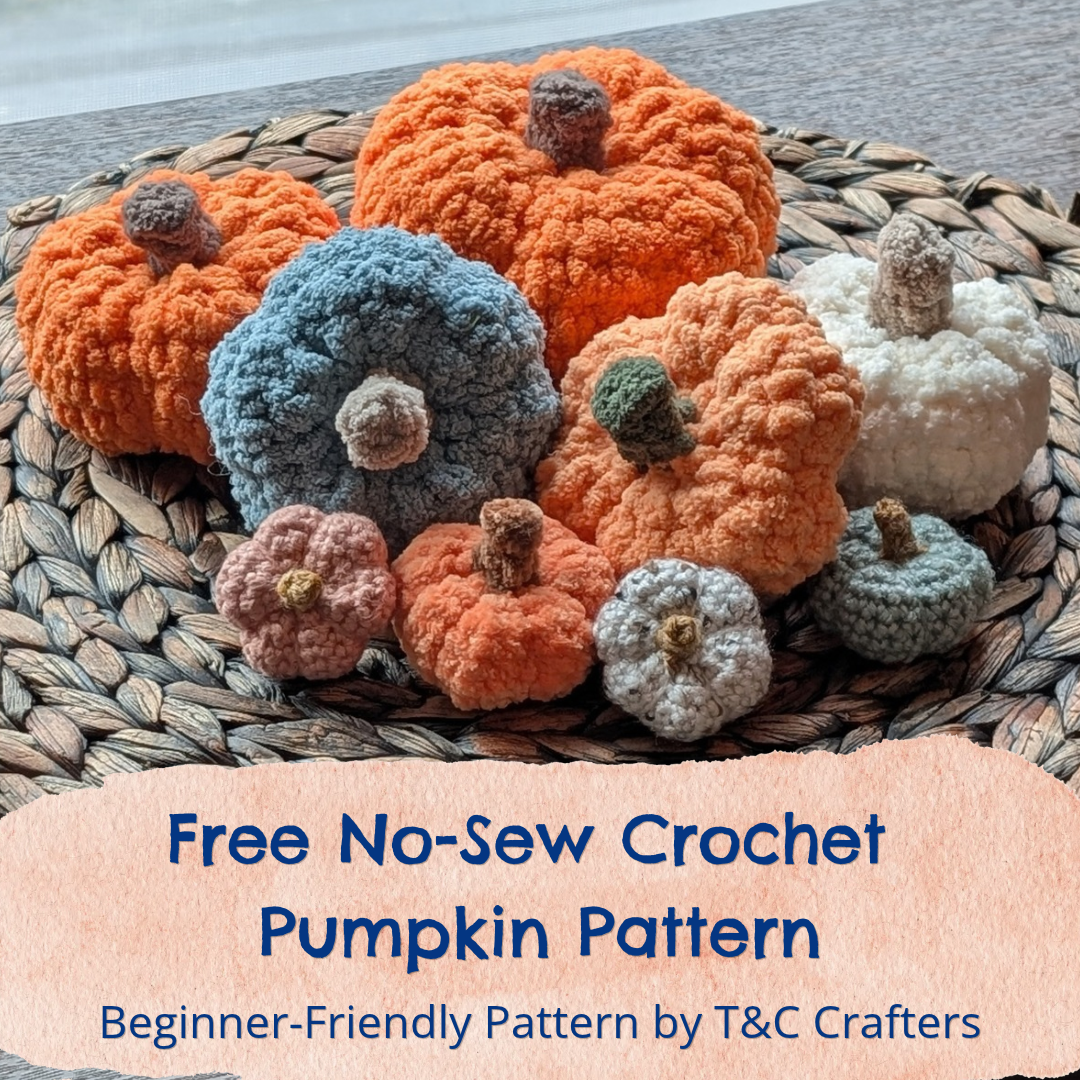 No-Sew Pumpkin Pals – Free Crochet Pattern