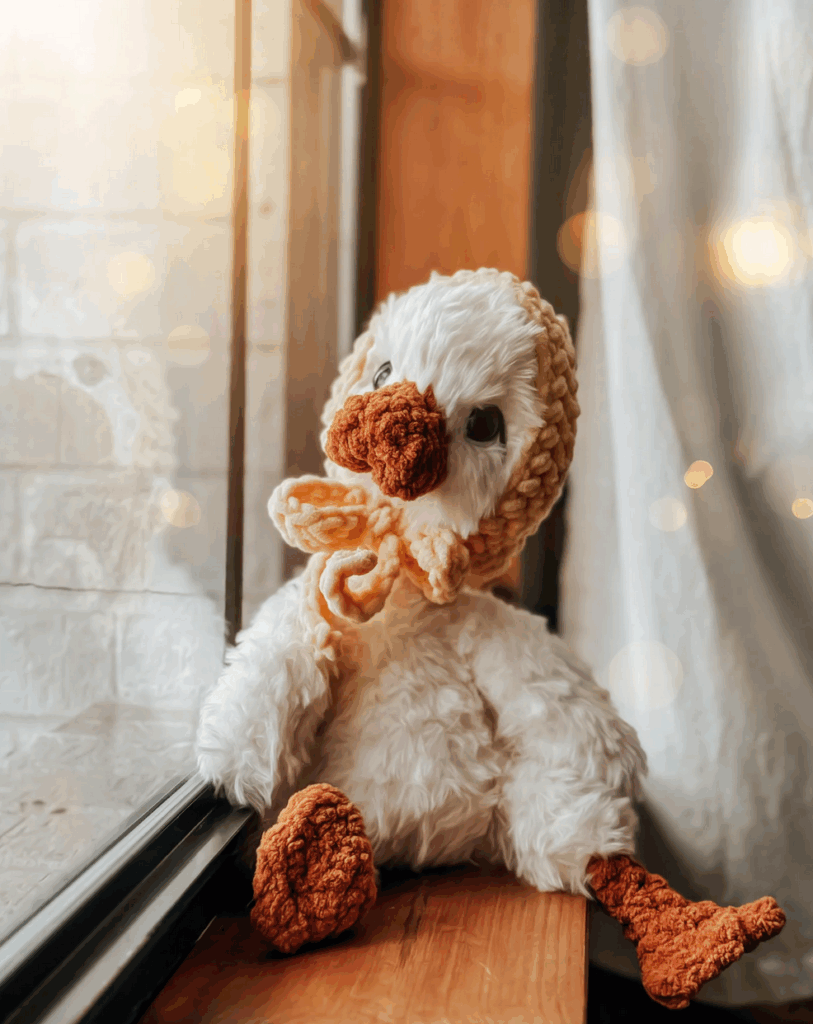 Gigi the Goose Crochet Pattern by Anteolope Crochet